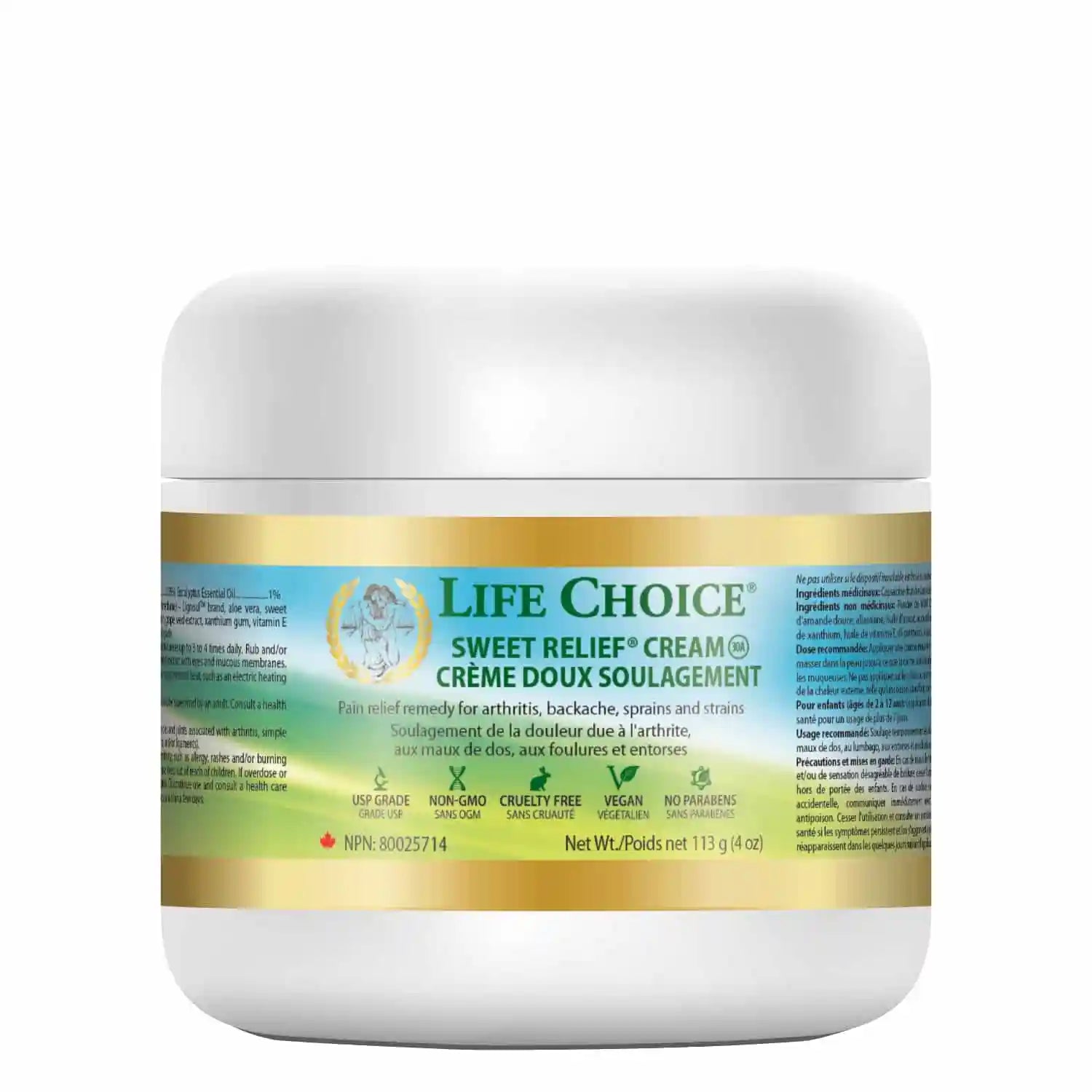 Sweet Relief MSM Cream | Life Choice® | 113 g