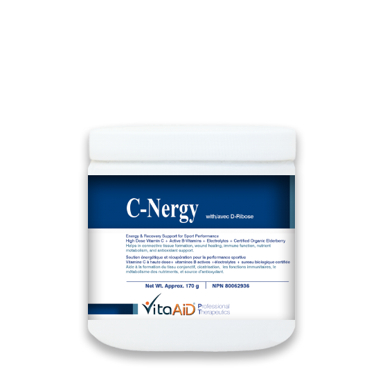 C-Nergy by Vita Aid® – Vitamin C Antioxidant & Immune Support | 170 g or 340 g Powder