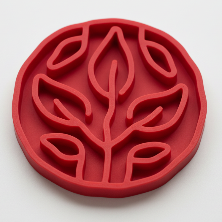 Slow Feeder Bowl for Dogs & Cats | Leaves Design