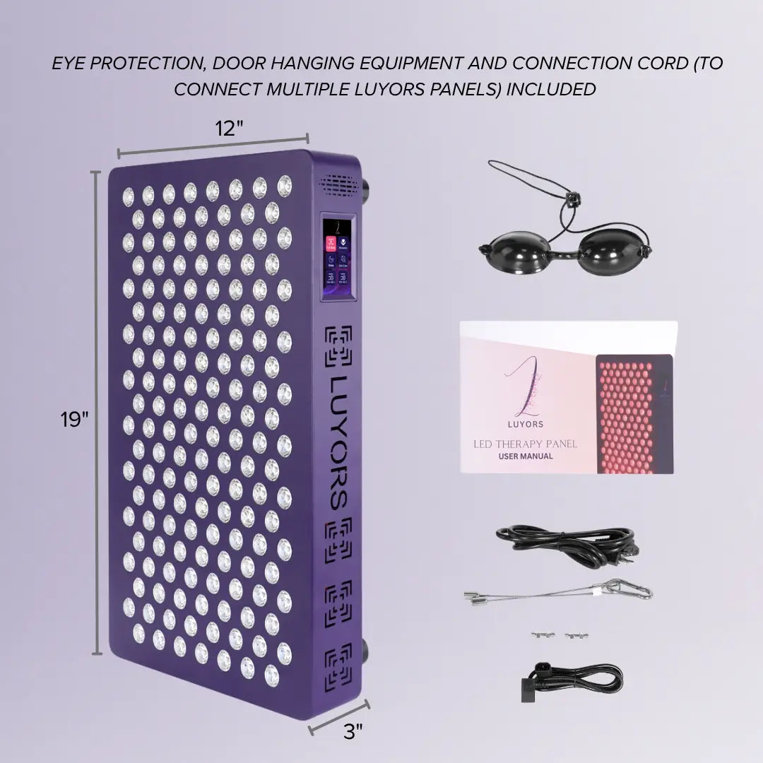 6-Wavelength Red Light Therapy Panel