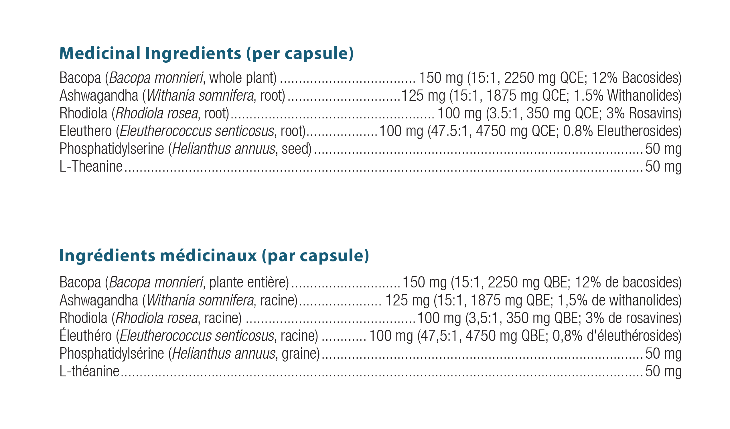 NuAdapt | Ortho Molecular | 60 Capsules