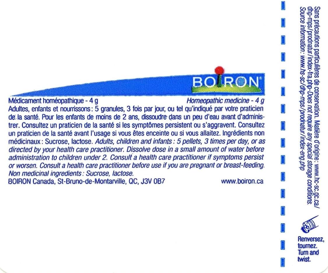 Natrum Carb. (Carbonicum)30CH,200CH | Boiron® |Each tube contains 4 g (approximately 80 pellets)