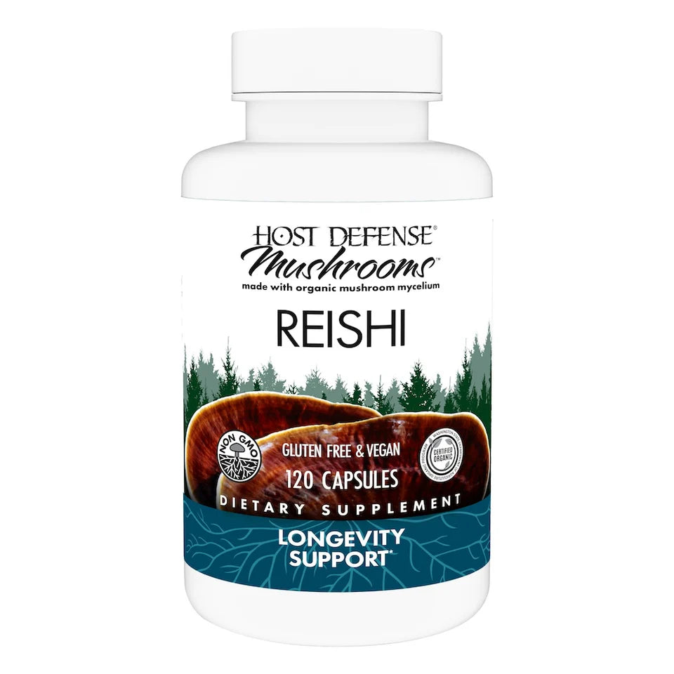 Reishi Capsules | Host Defense® Mushrooms™ | Various Sizes