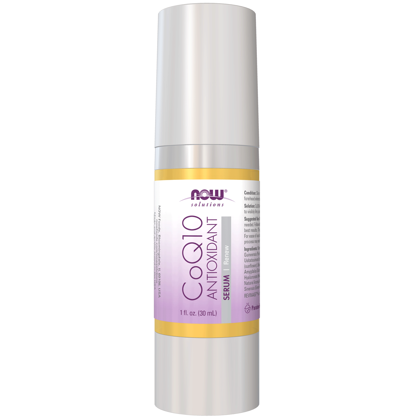 CoQ10 Antioxidant Serum | NOW® | 30 mL