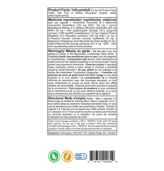 Resolaxin by Vita Aid® – Muscle Relaxation & Stress Support | 84 Capsules