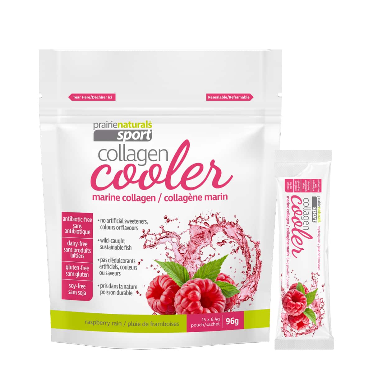 Marine Collagen Cooler | Prairie Naturals® | 6.4g x 15