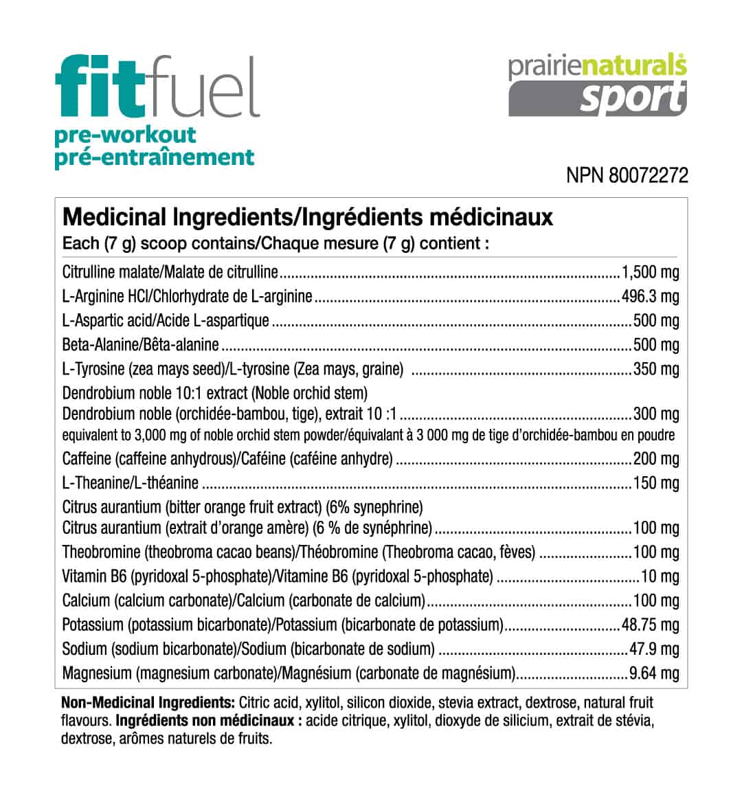 FitFuel | Prairie Naturals® | Various Flavor