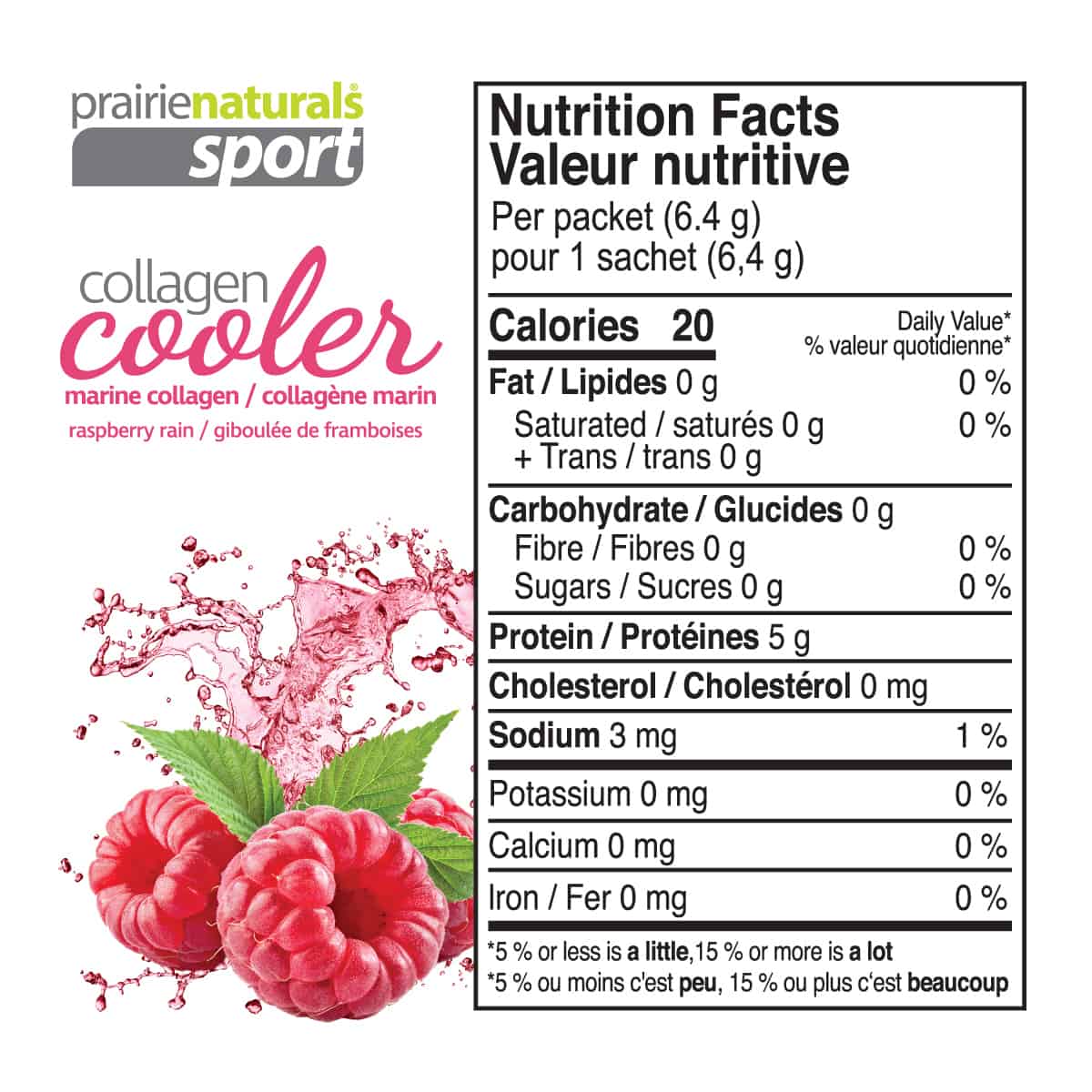 Marine Collagen Cooler | Prairie Naturals® | 6.4g x 15