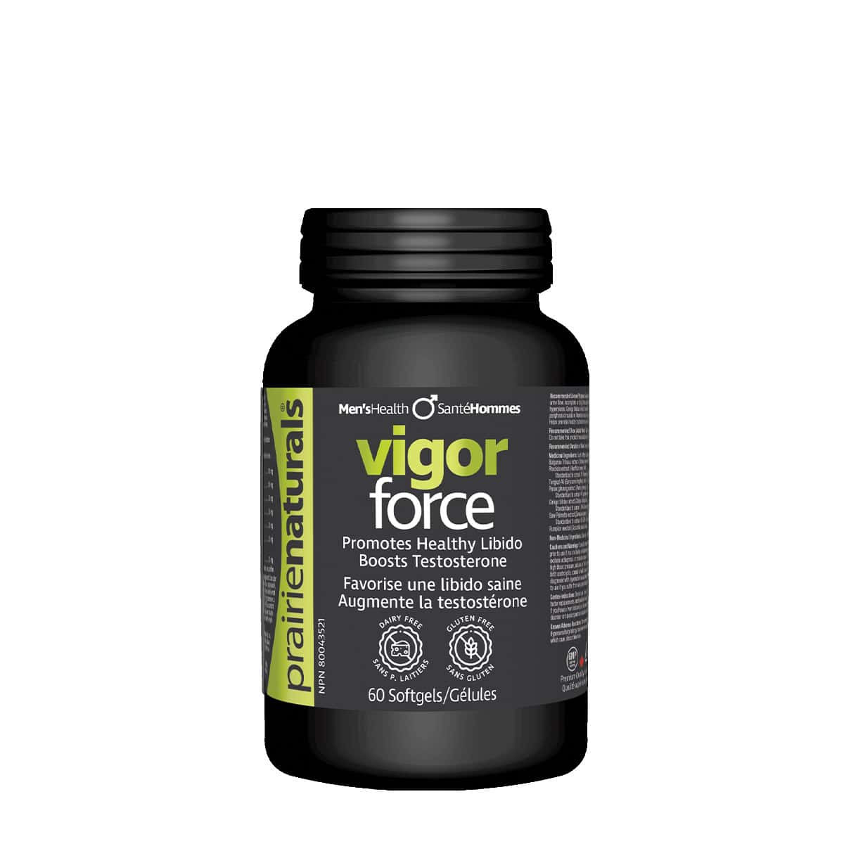 Vigor Force | Prairie Naturals® | 60 or 120 Soft gels