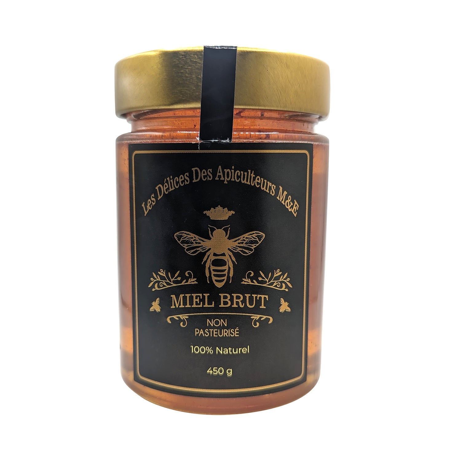 Mielbrut Saffron Honey — Raw Quebec Honey Infused with Persian Saffron