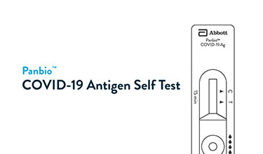 Panbio™ COVID-19 Antigen Self-Test by Abbott® – Rapid At-Home COVID-19 Detection | 4 Tests