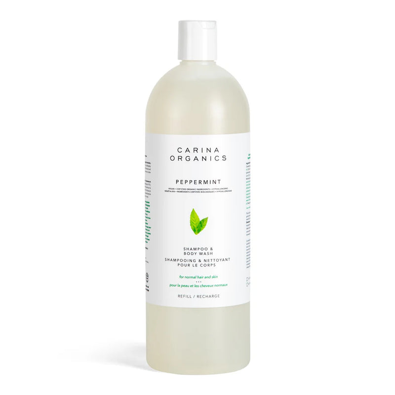 Peppermint Shampoo and Body Wash | Carina™ Organics | Different Variant