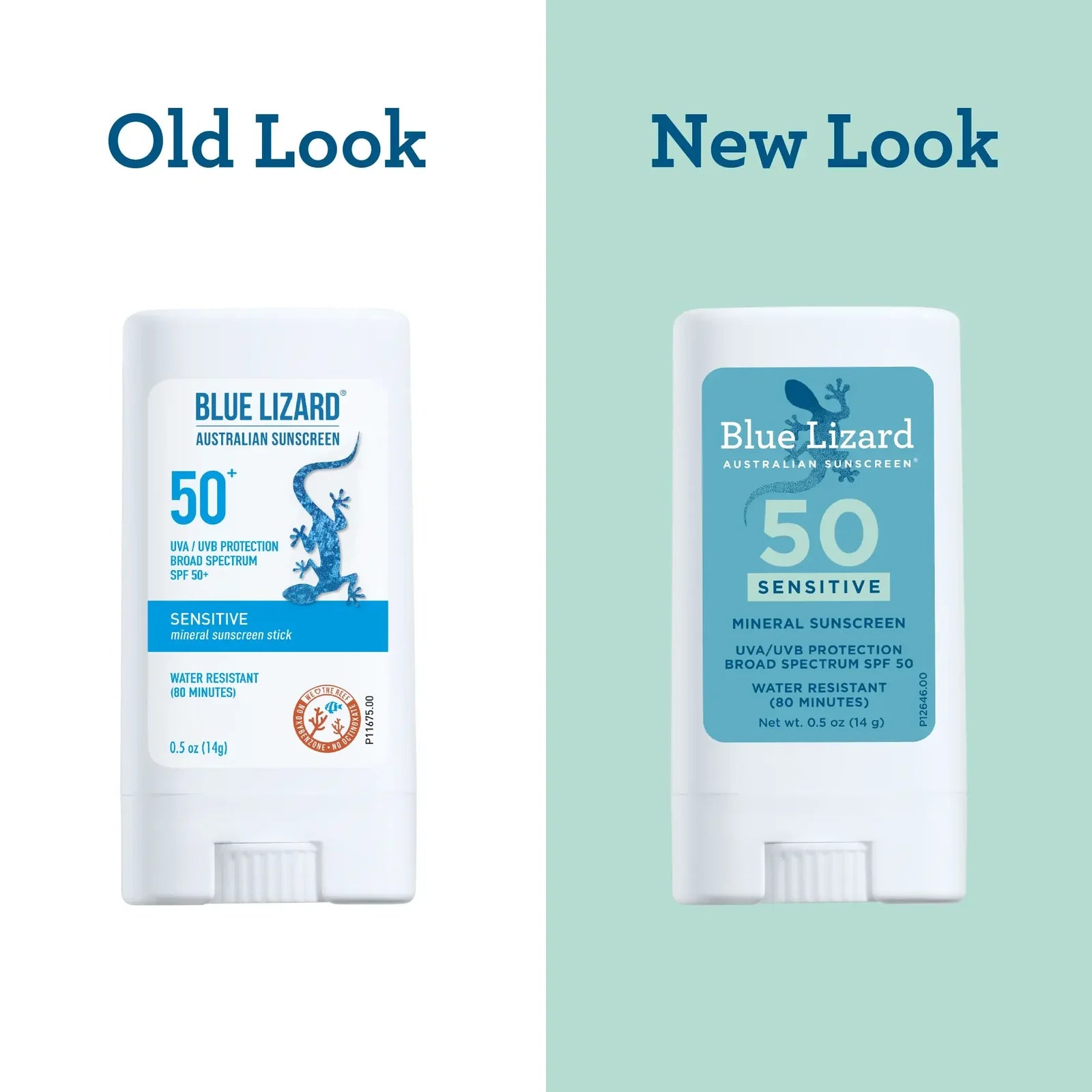 Mineral Face Stick Sunscreen SPF 50 | Blue Lizard | 14 g