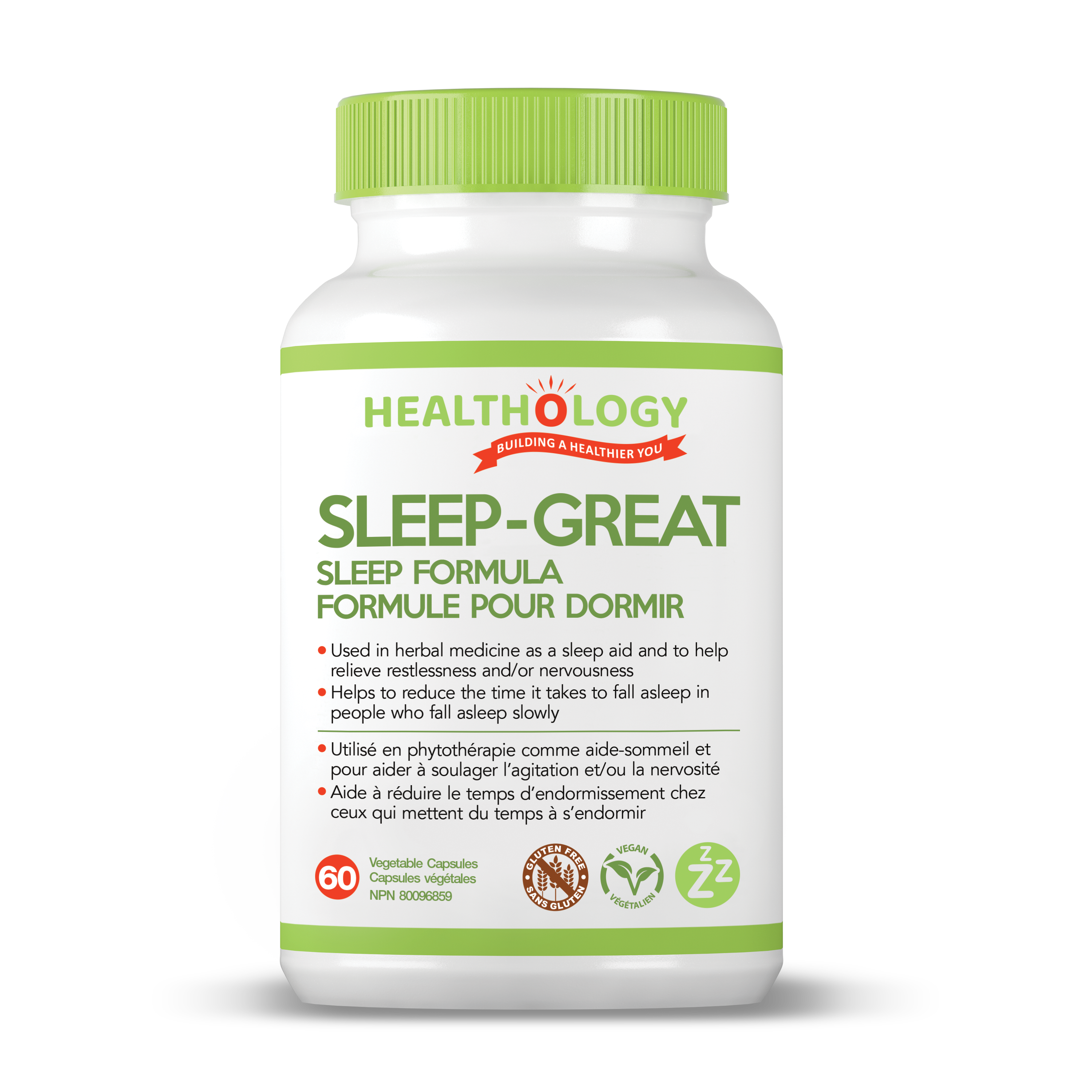 Sleep Great | Healthology™ | 30 or 60 Capsules