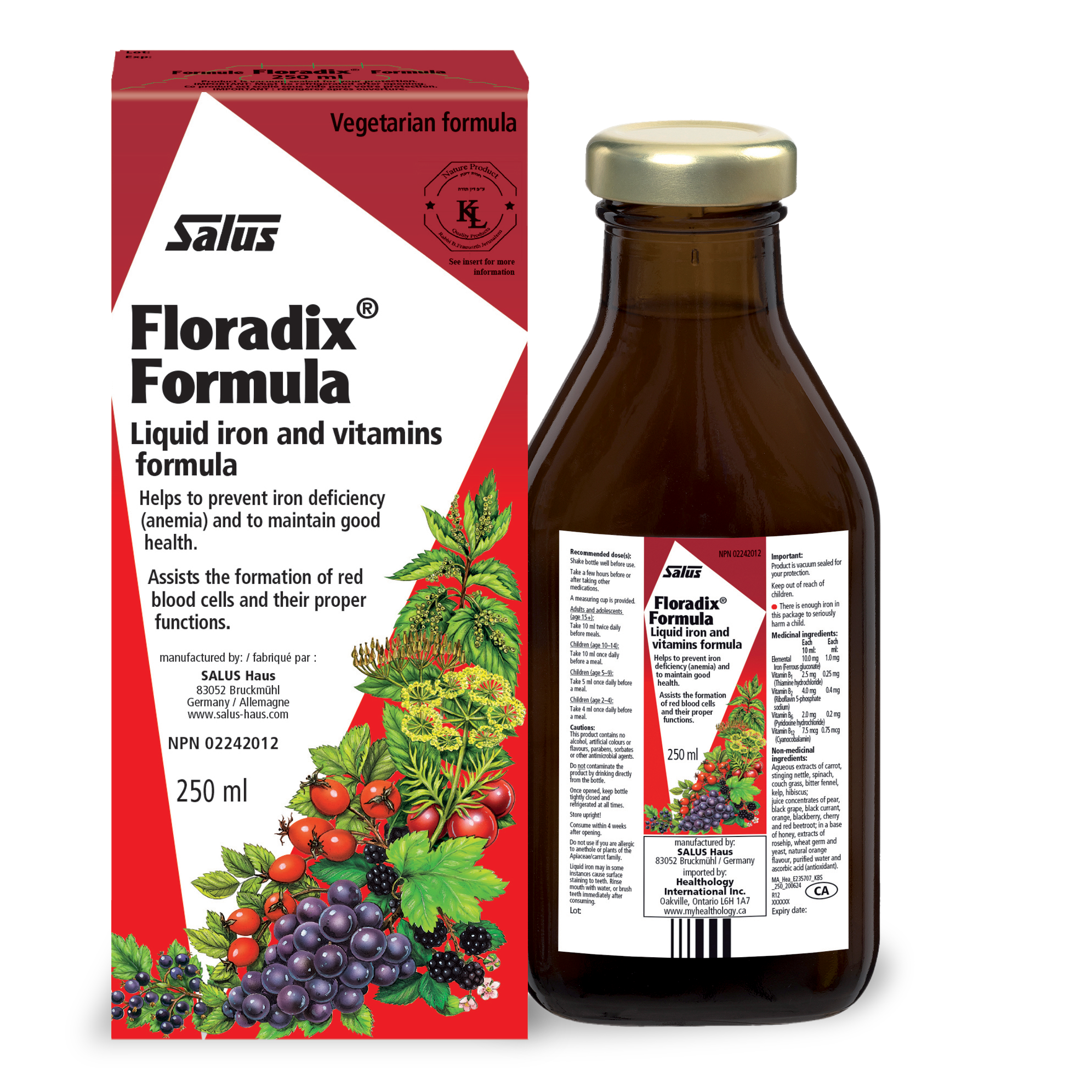 Floradix® Formula | Salus | Various Sizes