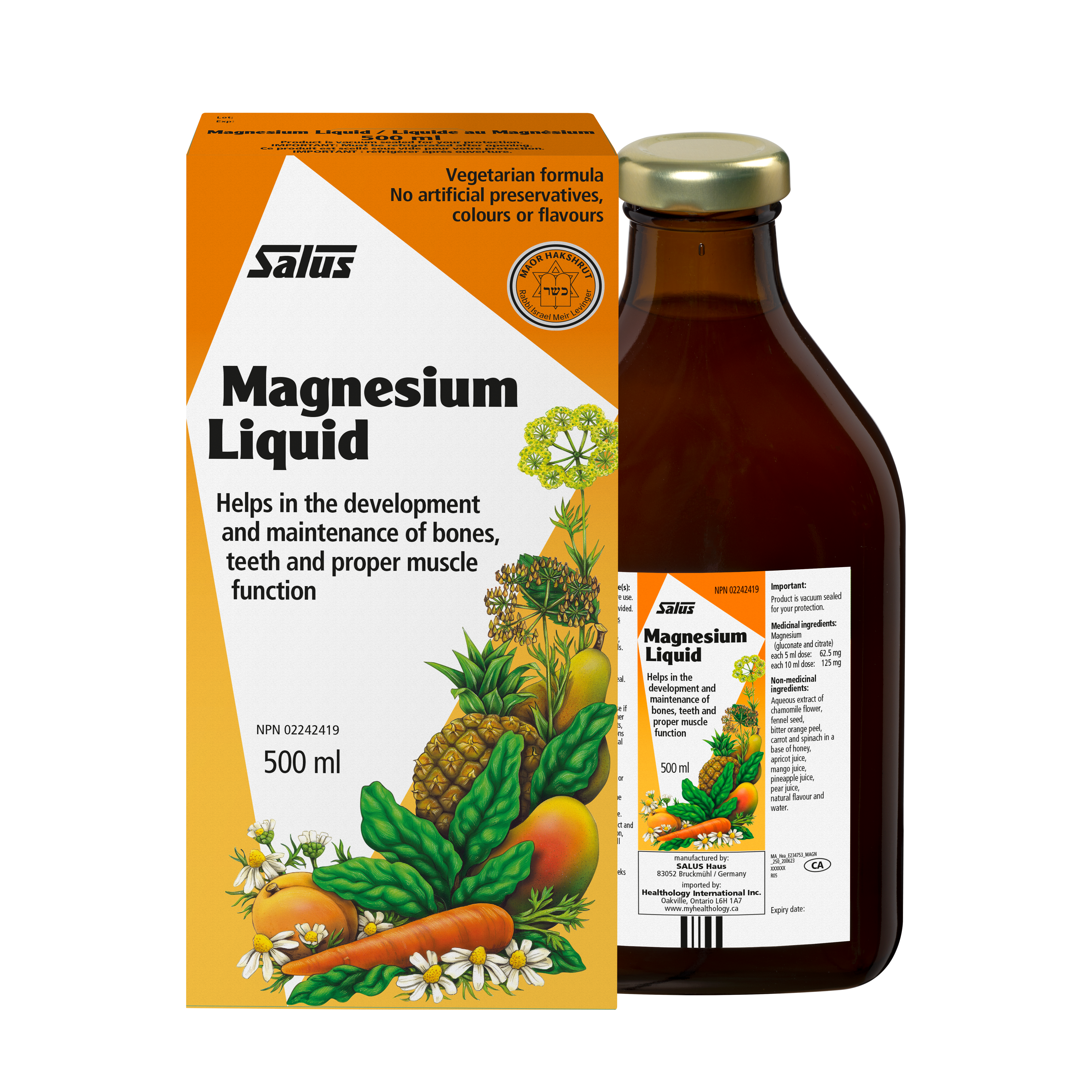 Magnesium | Salus | 250 ml or 500 mL