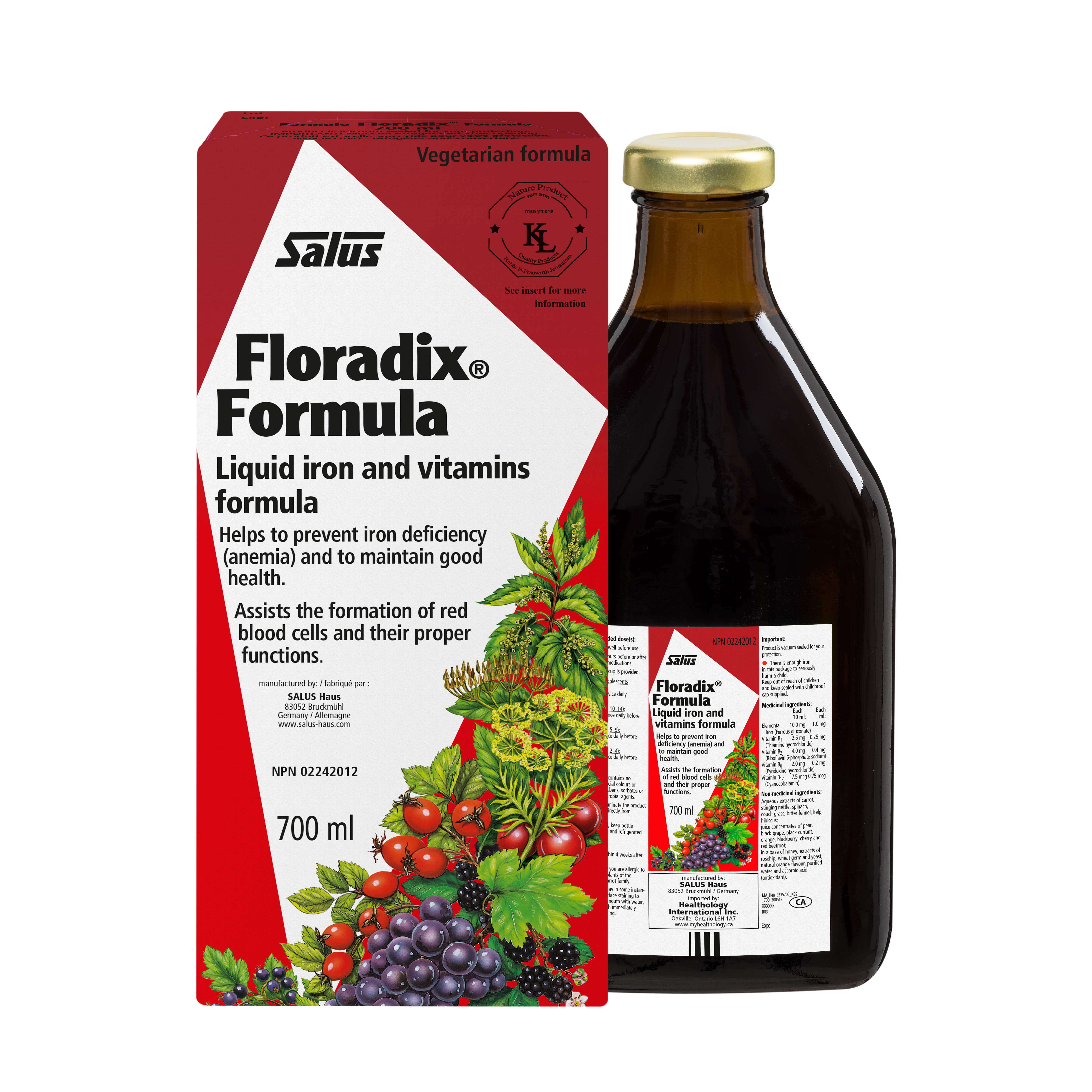 Floradix® Formula | Salus | Various Sizes