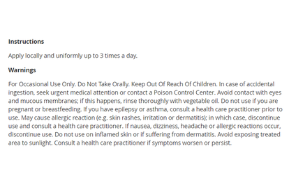 No 6 - Skin rashes - Insect Bites Organic Roll-on | Divine Essence® | 15 mL