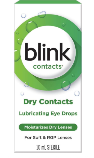 Contacts Lubricating Eye Drop | Blink | 10 mL