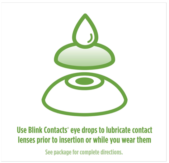Contacts Lubricating Eye Drop | Blink | 10 mL