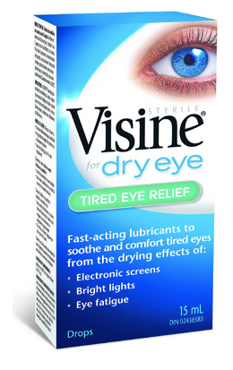 Tired Eye Relief Eye Drops|Visine|15ml