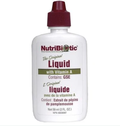 The Original GSE Liquid with Vitamin A | Nutribiotic | 59 mL