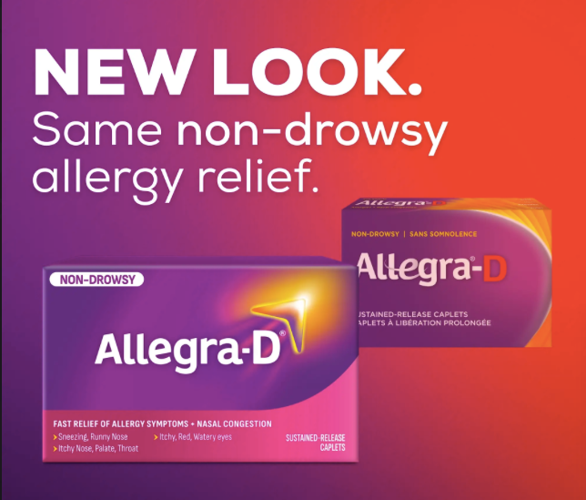 NON-DROWSY ALLERGY SYMPTOM RELIEF | Allegra®-D | 30 tab