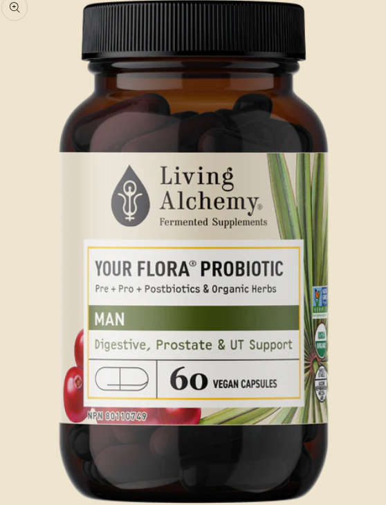 Your Flora Man | Living Alchemy | 60 Veggie Caps