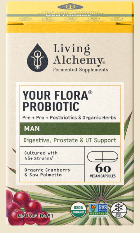 Your Flora Man | Living Alchemy | 60 Veggie Caps