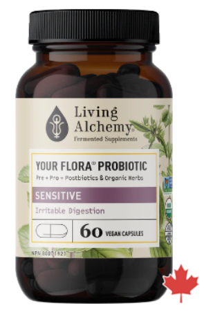 Your Flora® Probiotic Sensitive | Living Alchemy | 60 V-Caps