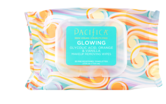 Makeup Removing Wipes | Pacifica Glowing | 30 count