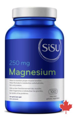 Magnesium 250mg | Sisu | 100 caps