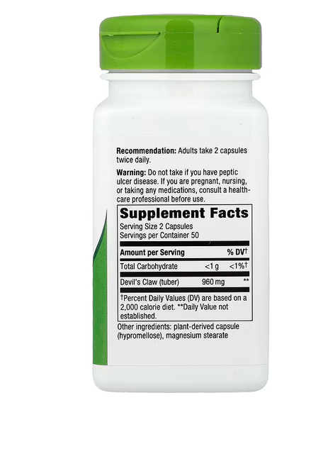 Devil's Claw Root| Nature's Way® | 100 Vegan Capsules