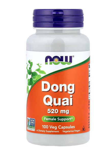 Dong Quai 520 mg | NOW® | 100 Veg Capsules