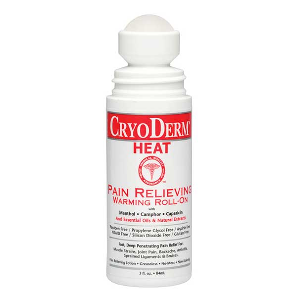 Heat Therapy Lotion by CryoDerm® – Fast-Acting Warming Pain Relief | 84 or 112 or 440 mL