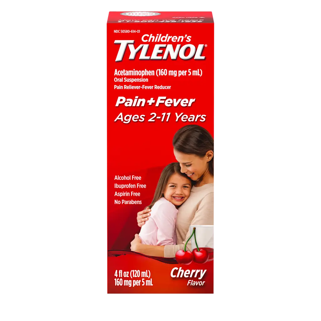 Children's Oral Suspension | TYLENOL® | 100 mL (different flavours)