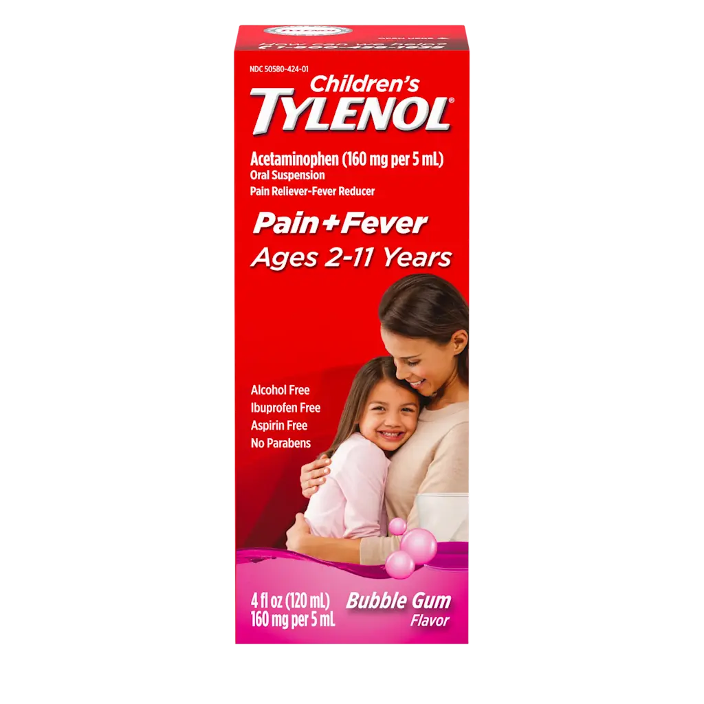 Children's Oral Suspension | TYLENOL® | 100 mL (different flavours)
