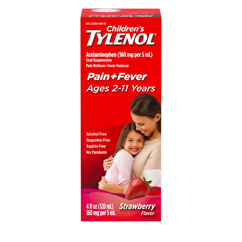 Children's Oral Suspension | TYLENOL® | 100 mL (different flavours)