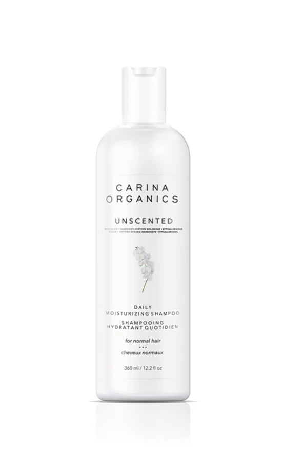 Unscented Daily Moisturizing Shampoo | Carina™ Organics | 360 mL