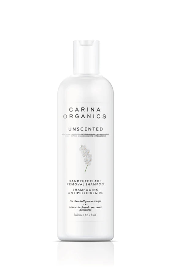 Unscented Dandruff Flake Removal Shampoo | Carina™ Organics | 360 mL