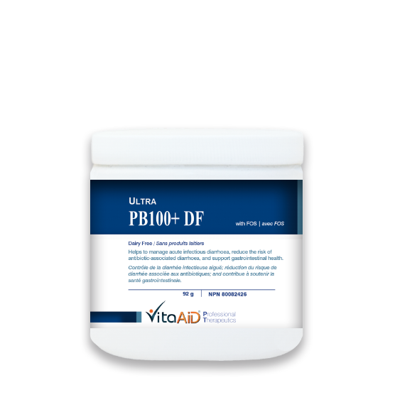 Ultra-PB100+ DF by Vita Aid® – High-Potency Probiotic & Gut Support | 92 Gr (28 Servings)