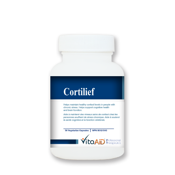 Cortilief by Vita Aid® – Stress Response & Cortisol Balance Support | 56 Capsules