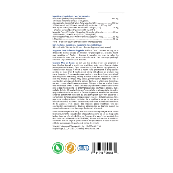 Cortilief by Vita Aid® – Stress Response & Cortisol Balance Support | 56 Capsules