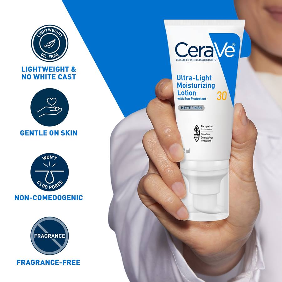 Ultra-Light Moisturizing Lotion SPF 30 | Cerave® | 50 mL