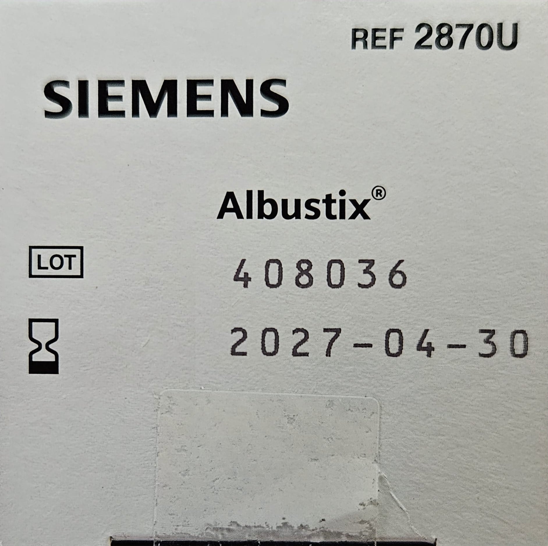Reagent Strips for Urinalysis | Albustix | Box of 100 strips