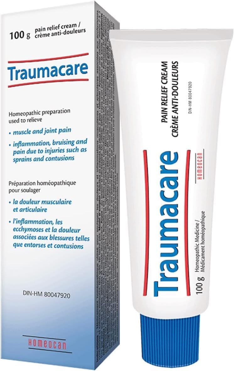 Traumacare Pain Relief Cream | HOMÉOCAN | Differents sizes