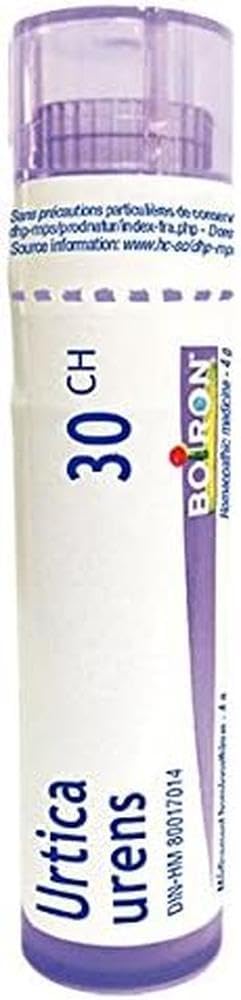 Urtica urens 30ch | Boiron® |Each tube contains 4 g (approximately 80 pellets)
