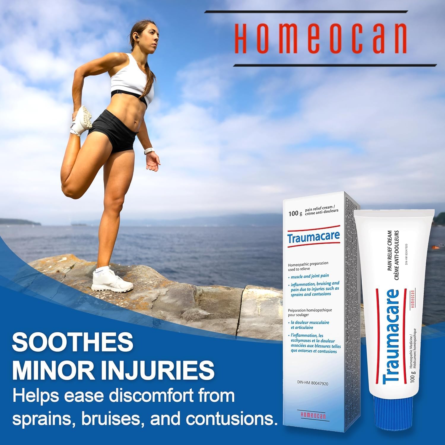 Traumacare Pain Relief Cream | HOMÉOCAN | Differents sizes