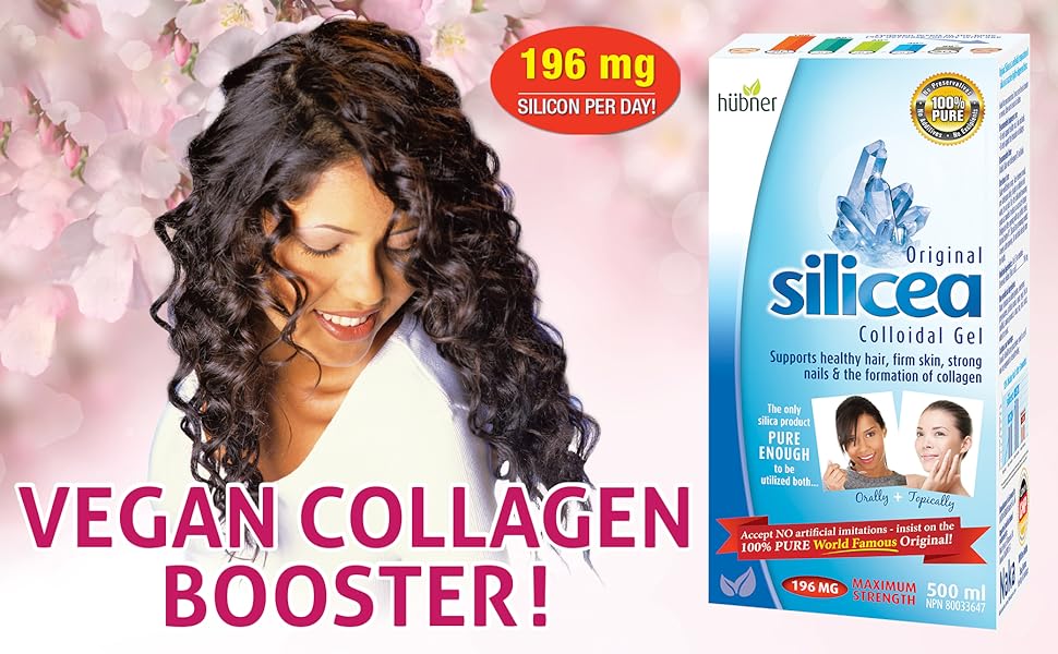 Original Silicea® Colloidal Gel by Hübner – Hair, Skin & Nail Support | Various Sizes