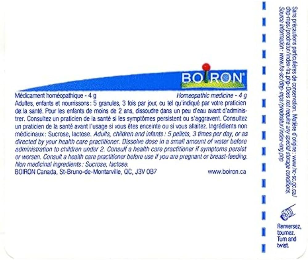 Pulsatilla 30ch | Boiron®| Each tube contains 4 g (approximately 80 pellets)